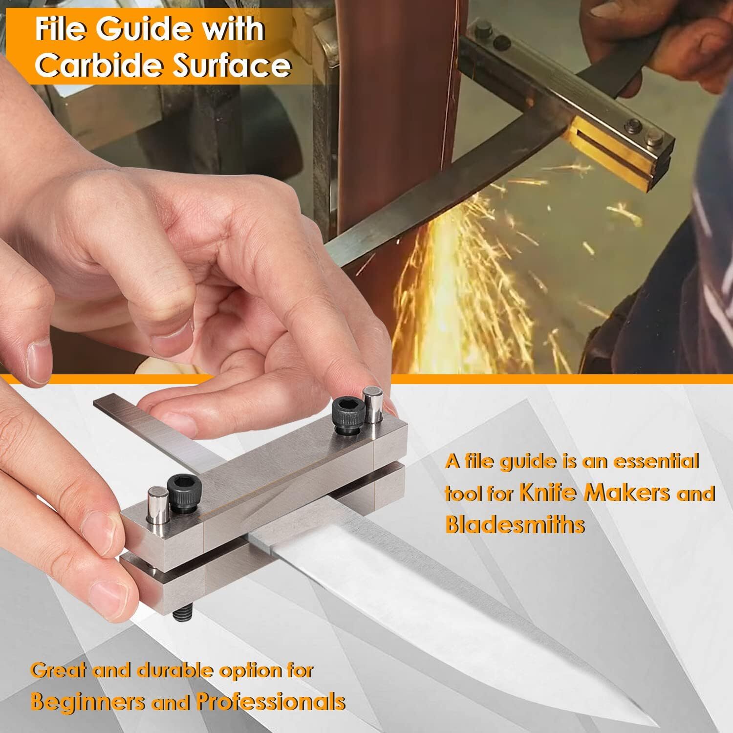 File Guide with Carbide Surface For Knife Making