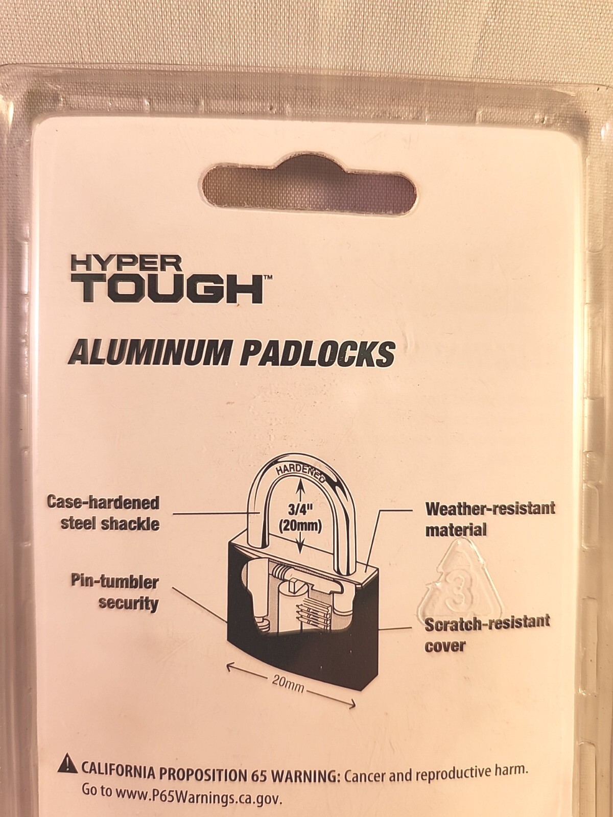 Hyper Tough Aluminum Padlocks