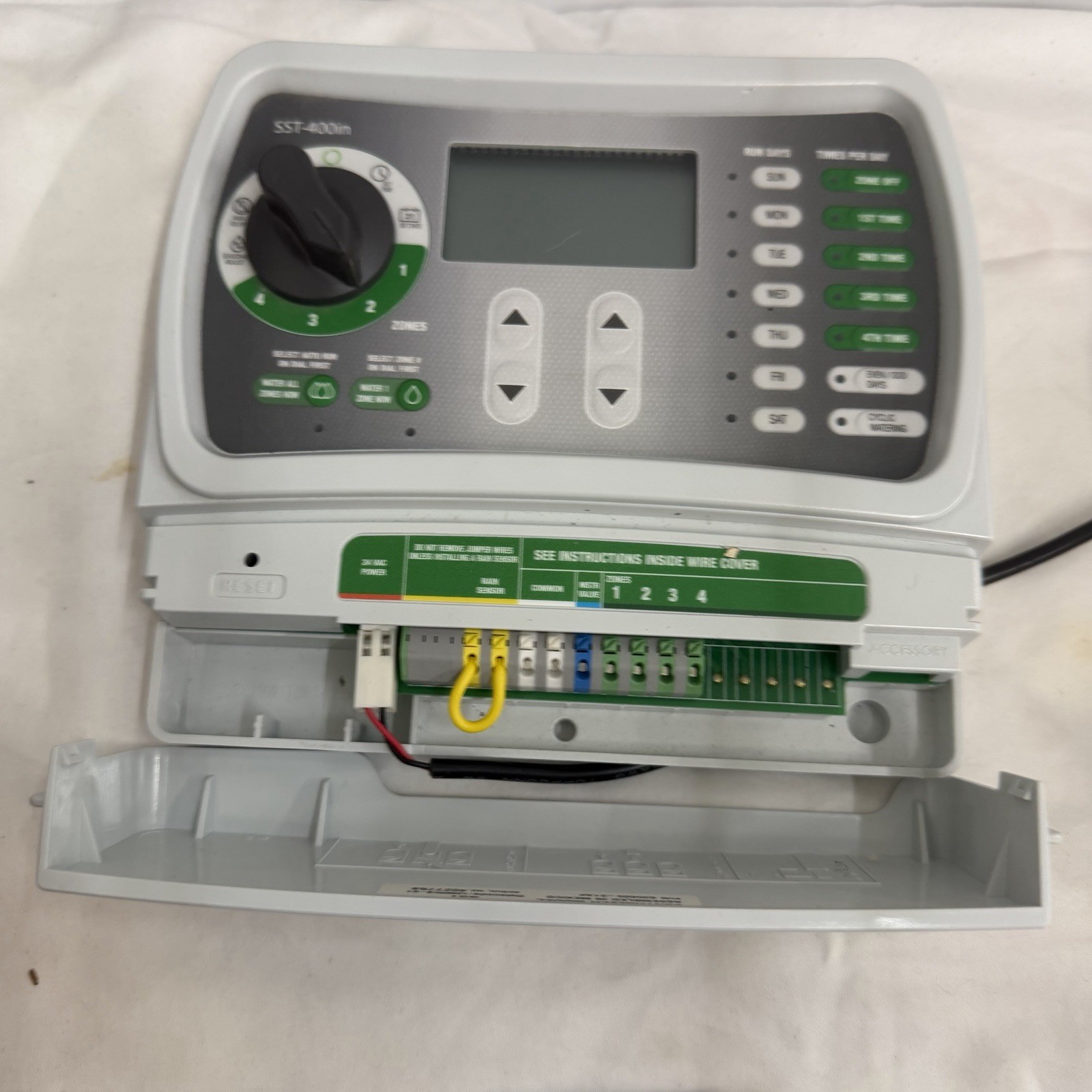 Rain Bird SST400IN 4-Station Indoor Controller SST Irrigation Timer Simple Set