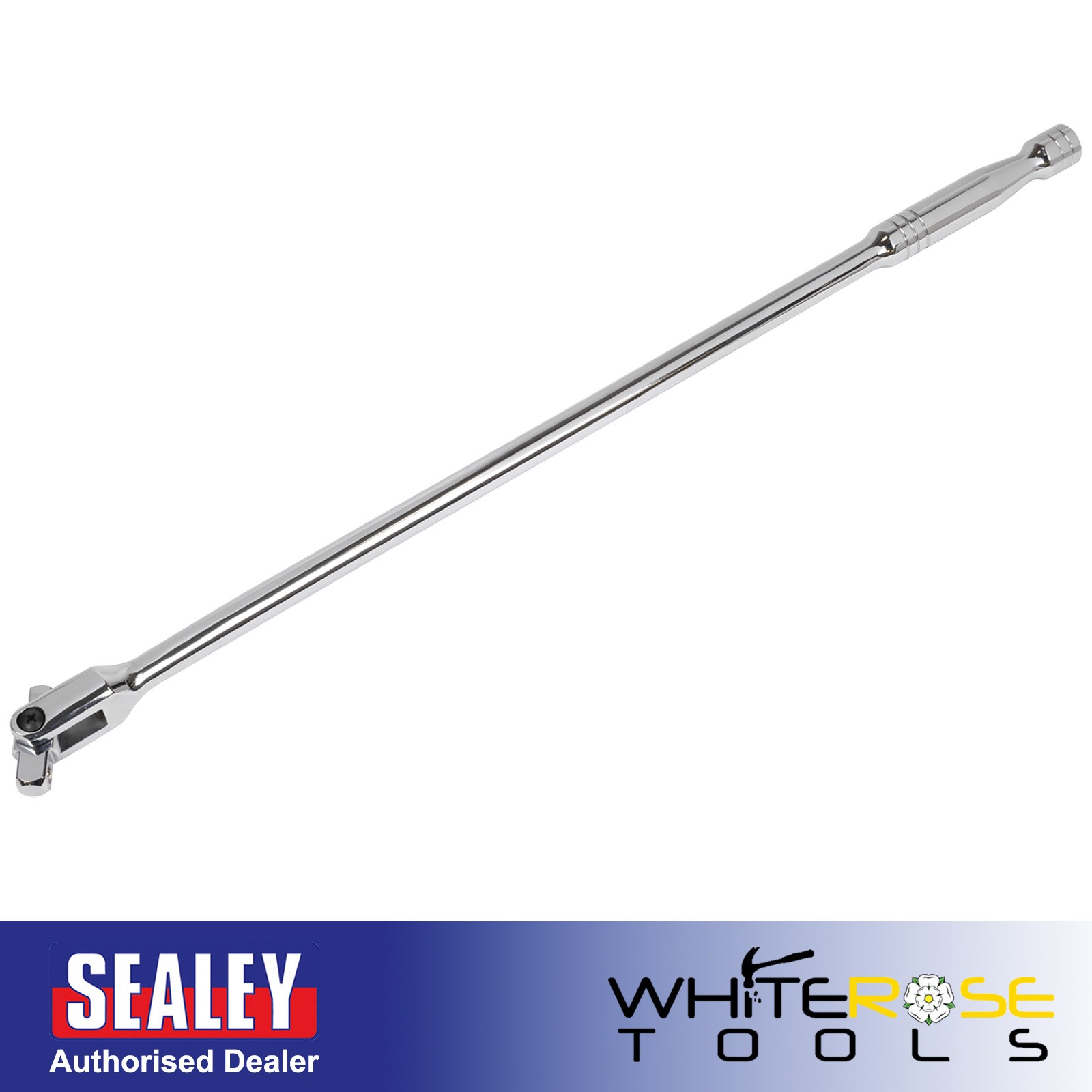 Sealey Breaker Bar 3/8" 1/2" Dual Drive 600mm Power Bar Wheel Wrench Premier