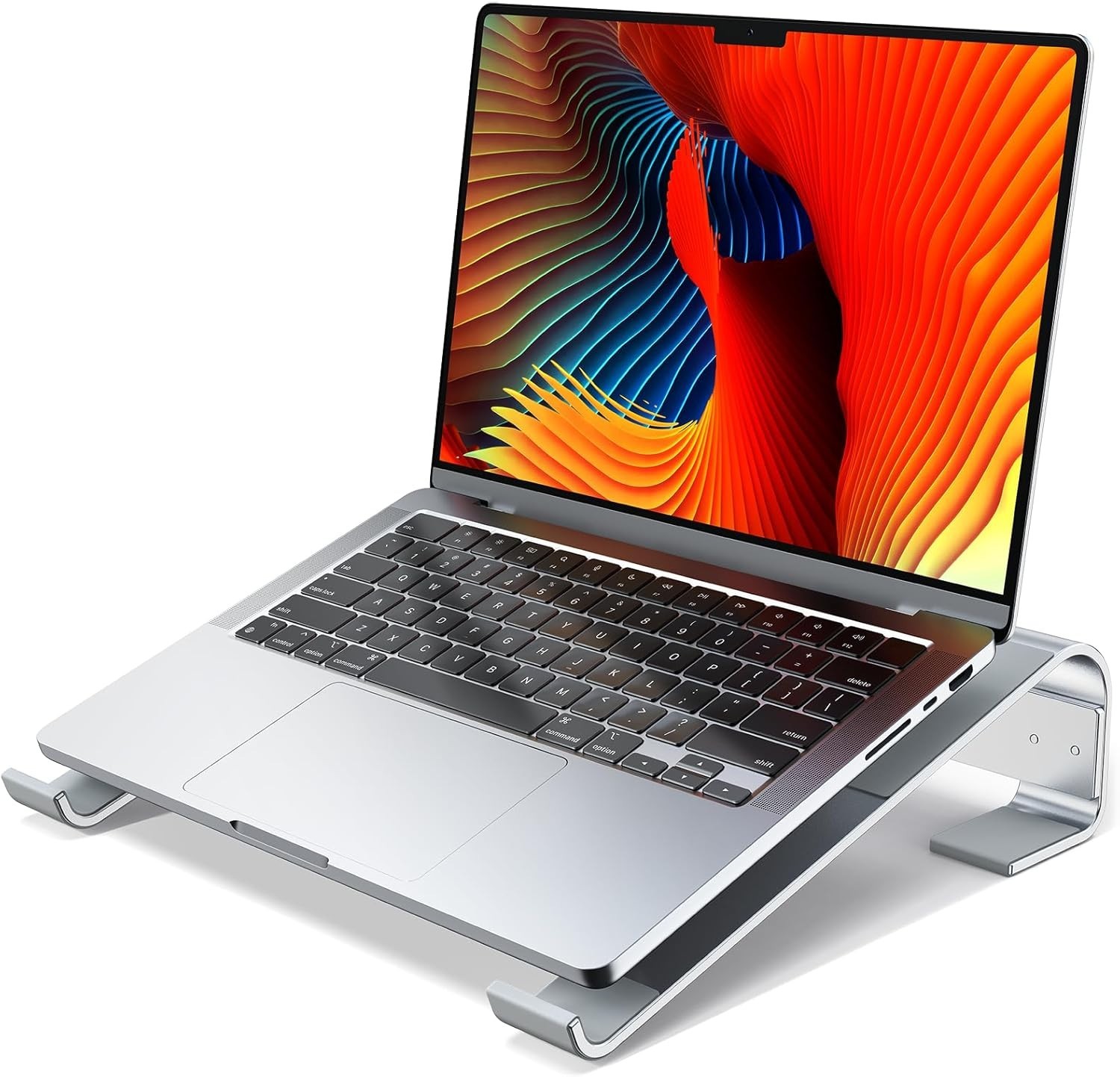 Laptop Stand for Desk, Aluminum Laptop Riser, Ergonomic Computer Stand Compat...