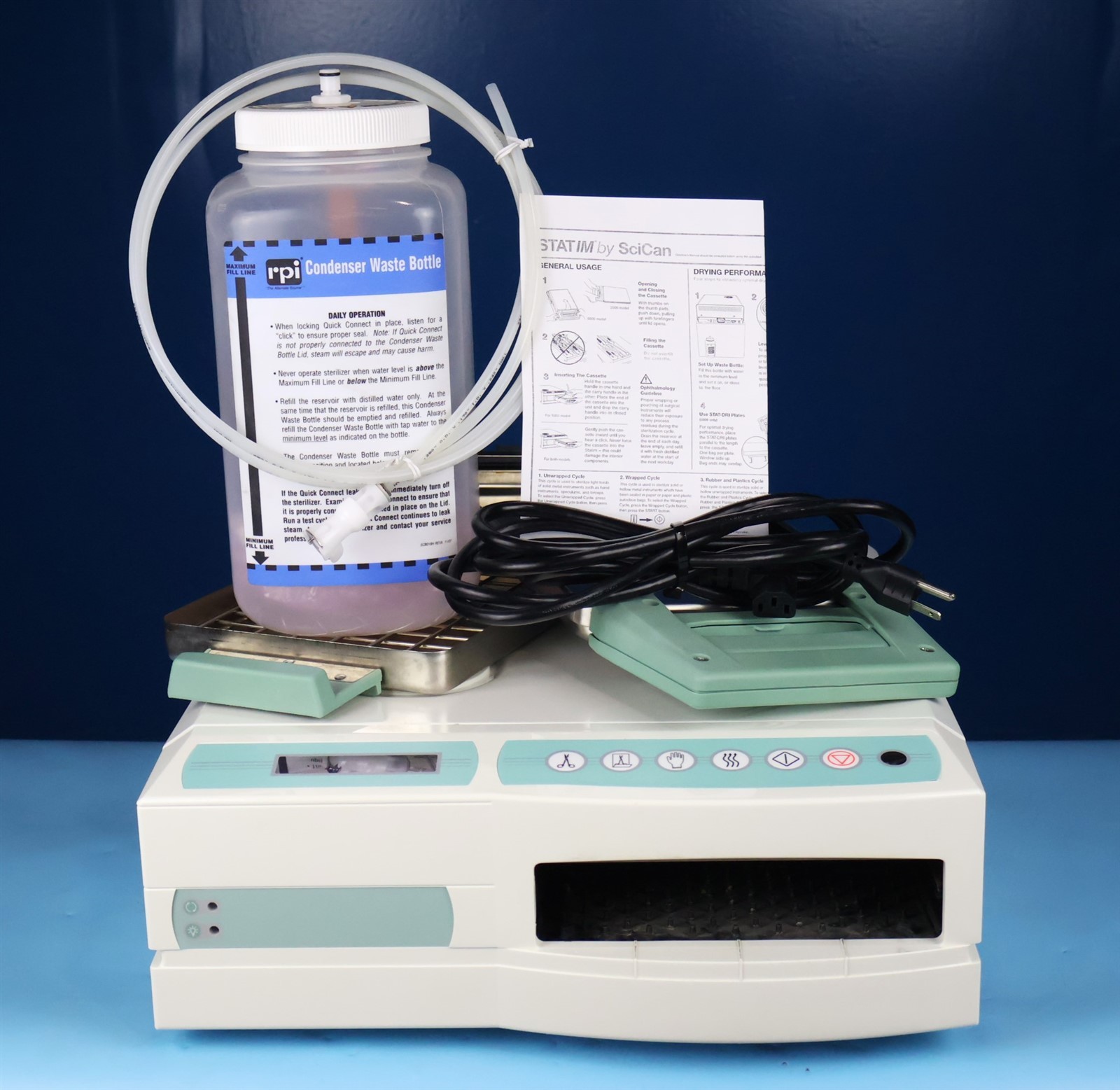 SciCan STATIM 2000 Dental Cassette Autoclave Instrument Sterilizer