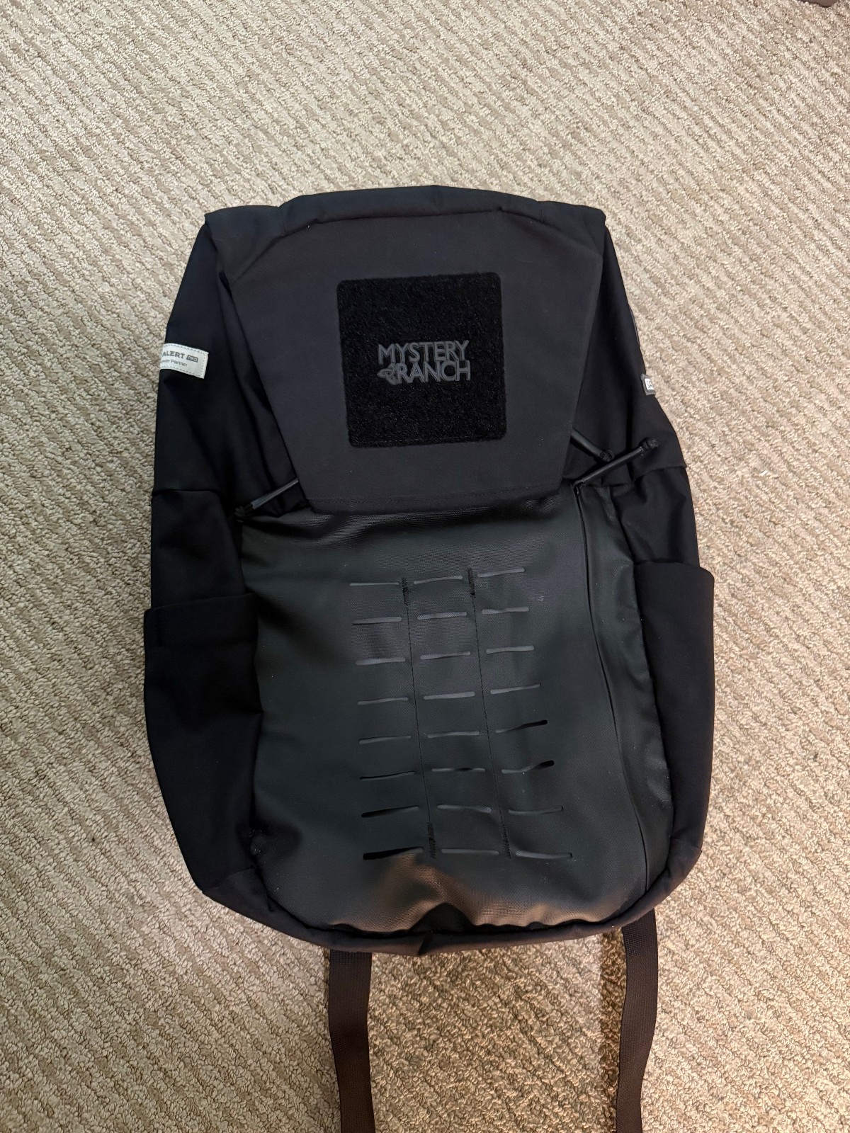 MYSTERY RANCH RIP RUCK 15L Backpack Black With Patches