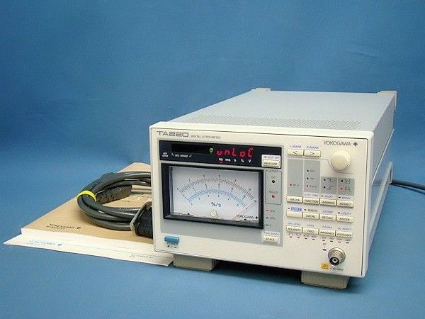 YOKOGAWA TA220 704610 Digital Jitter Meter Blu-ray Disc BD Analyzer Rare