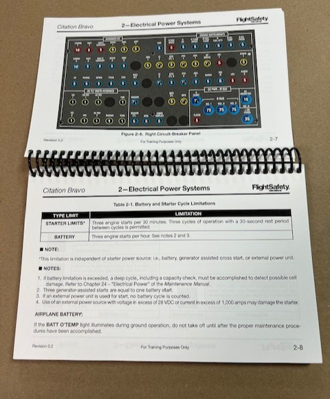 Cessna Citation Bravo (550) Pilot Recurrent Training Handbook