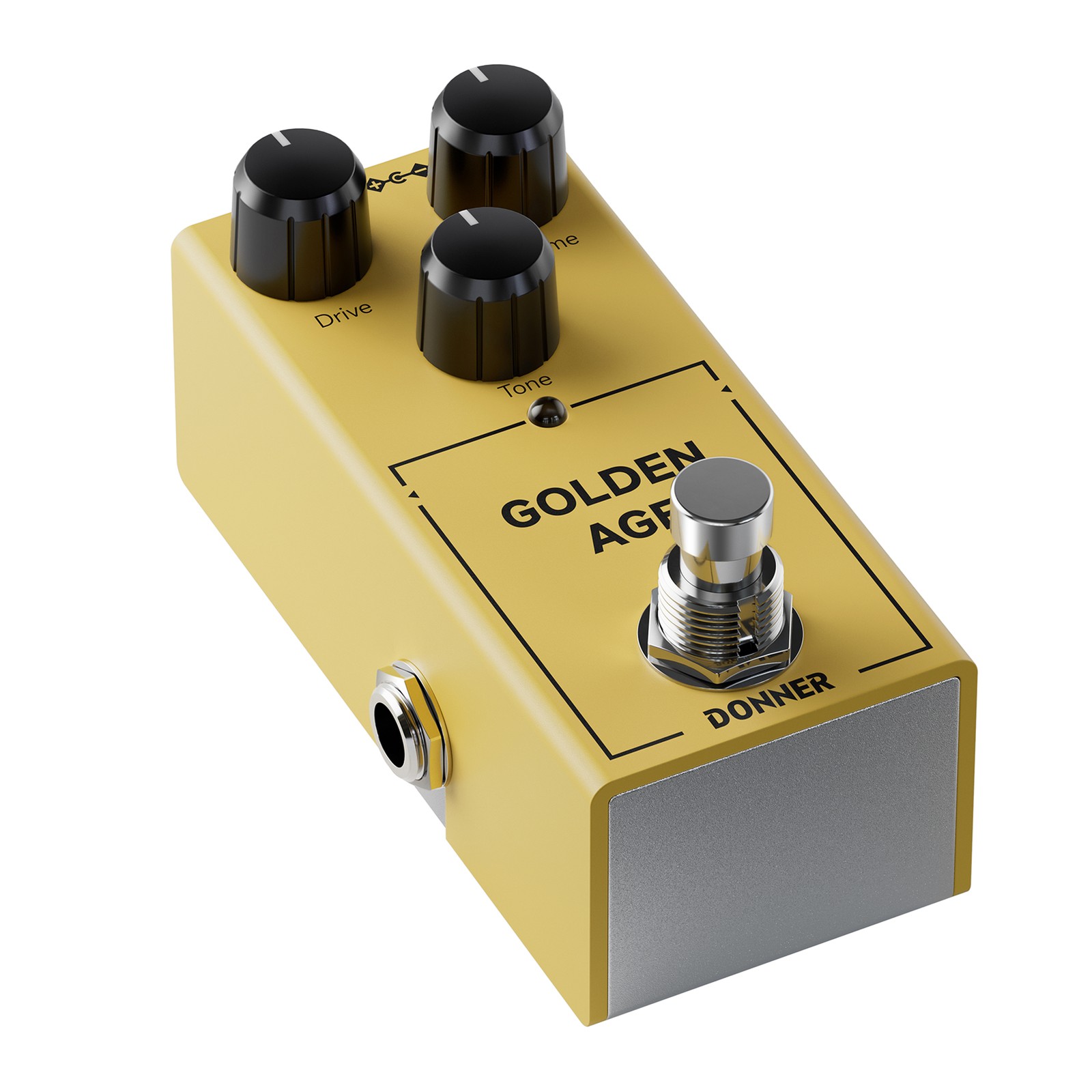 Donner Golden Age Overdrive Pedal Effects Pedal Legendary 80's Drive True Bypass