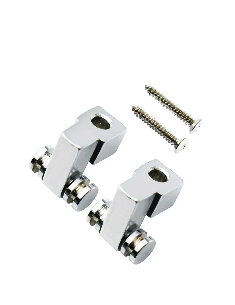 Chrome Strat String Tree Retainer Rollers 2pc.
