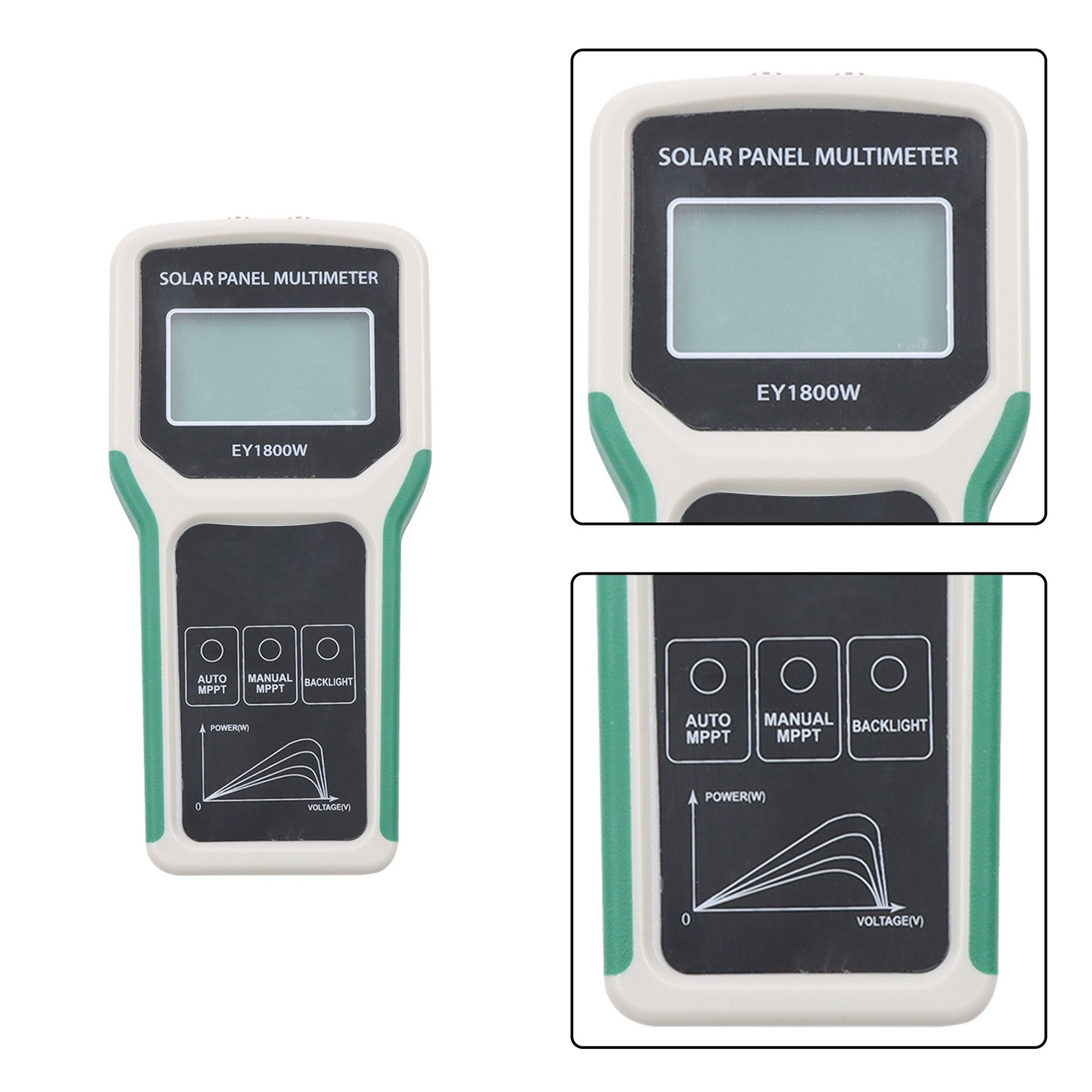1800W MPPT Meter - Measures Solar Open Circuit Voltage & Load Current