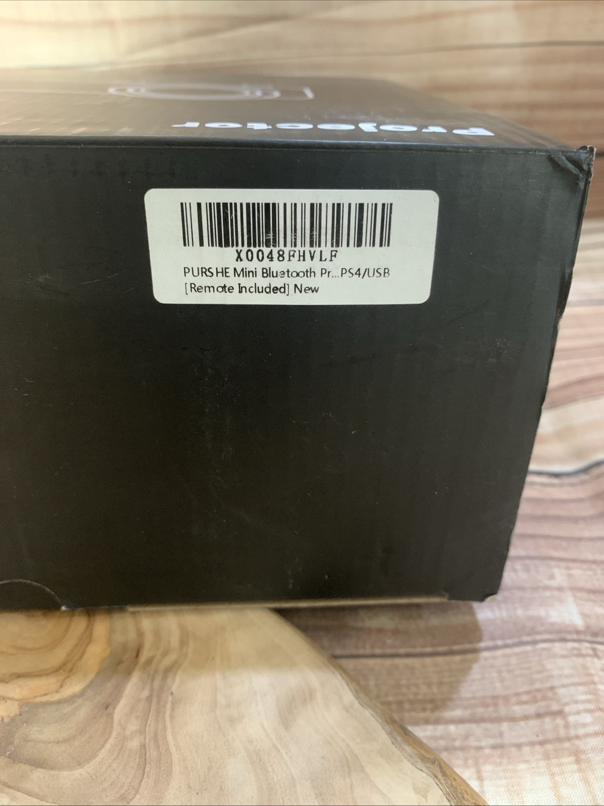 Purshe Mini Bluetooth Projector With Remote Included New In Box
