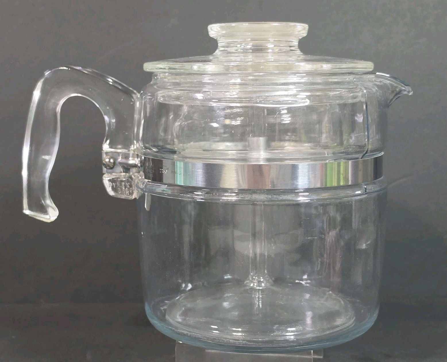 Pyrex Flameware 7756 Glass Coffee Percolator Complete