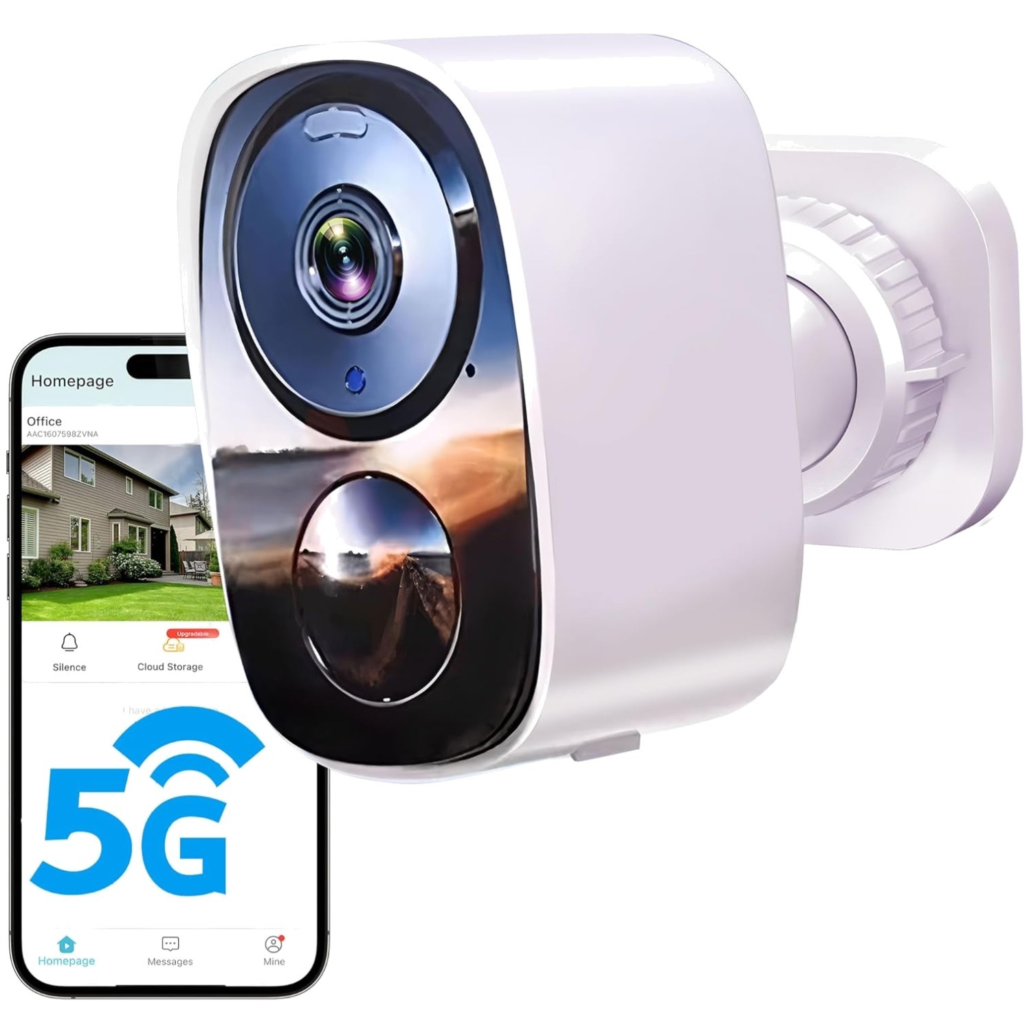 Smart Motion Detection, Instant Alerts Wireless Security Cam