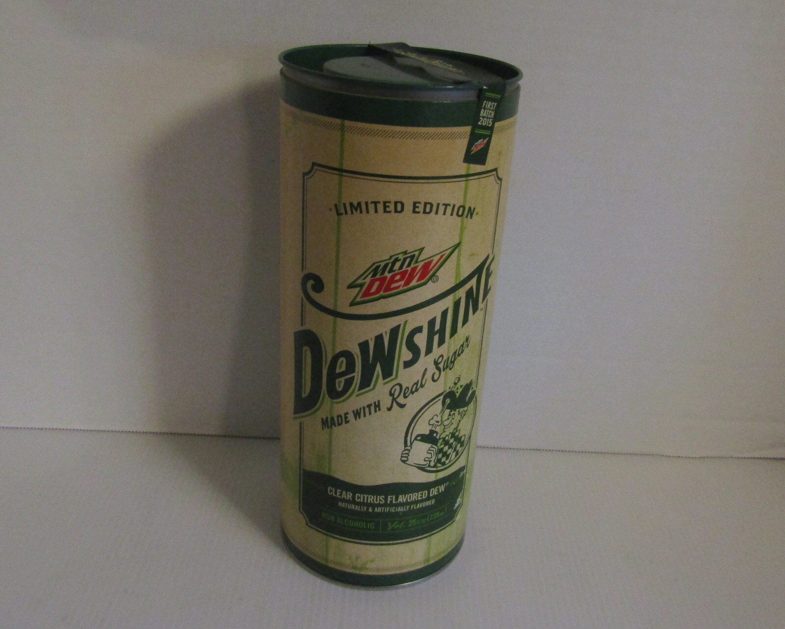 2015 Mountain Dew Dewshine Limited Edition Citrus Flavor New Unopened 25 Fl