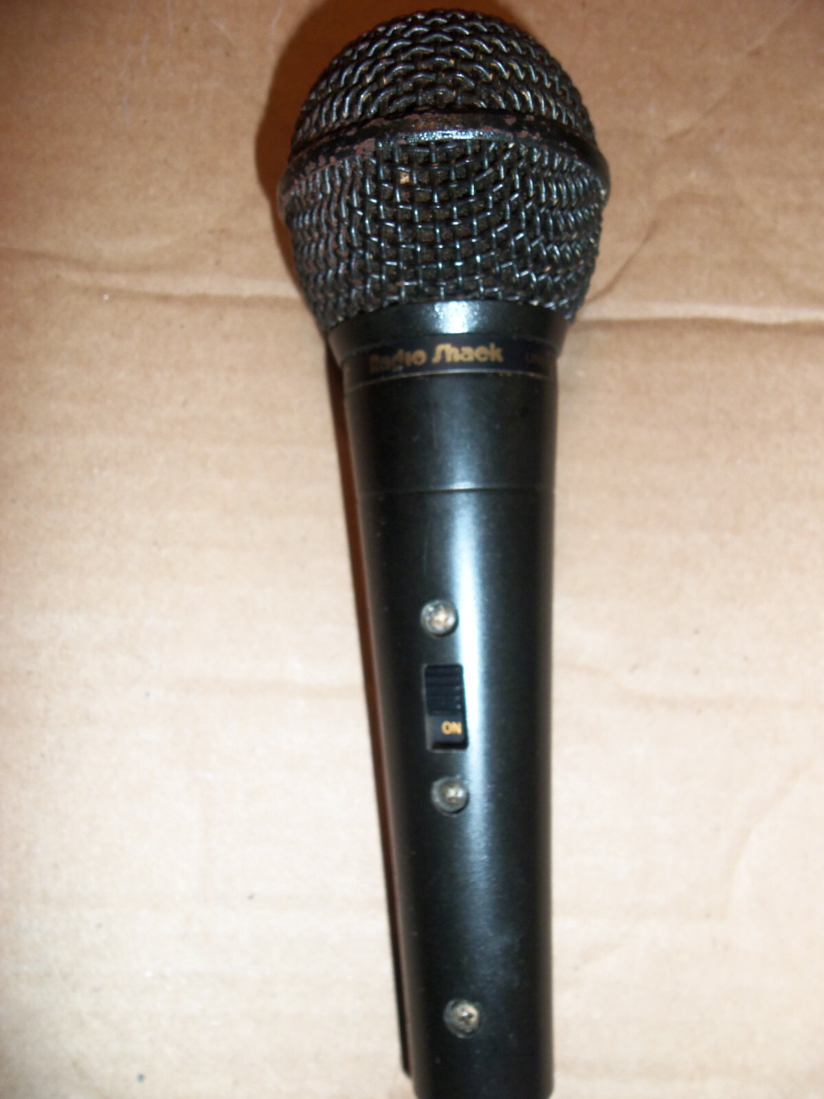 Unidirectional Dynamic Microphone Radio Shack 33-3004 Wired Analog Working