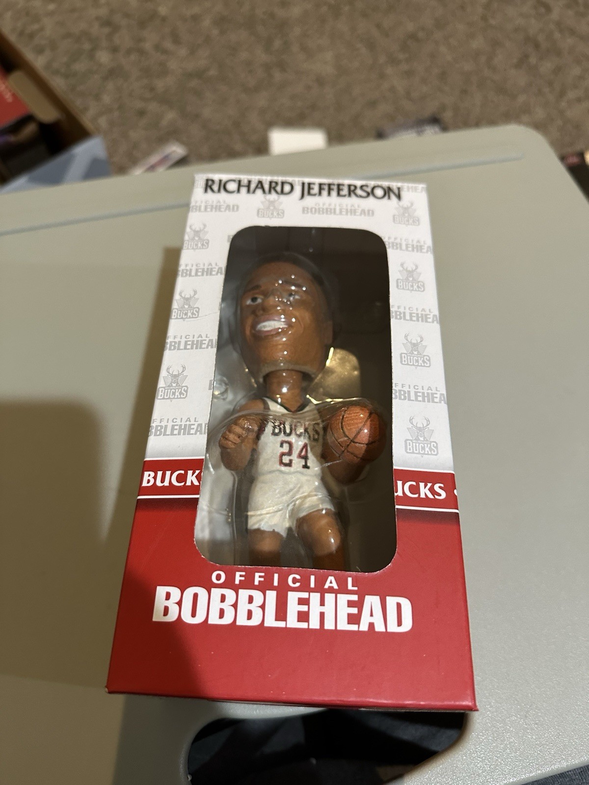Richard Jefferson Bobblehead Milwaukee Bucks