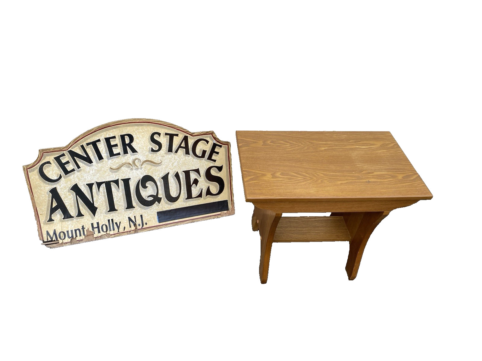66601   Solid Oak  Footstool Bench Stool