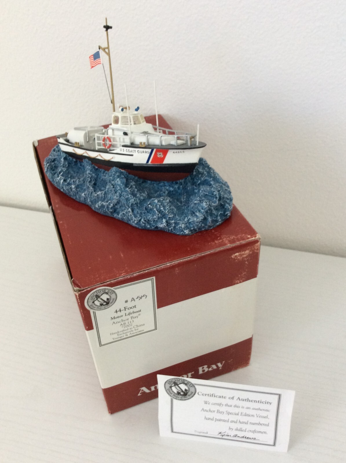 US Coast Guard 44 Foot Motor Lifeboat by Anchor Bay Item #AB113