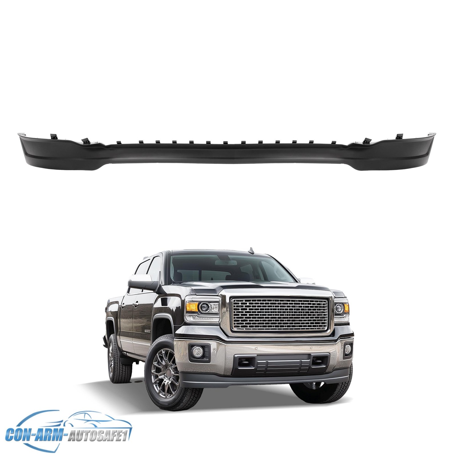 Front Bumper Valance For GMC Sierra 1500 2014-2015 Air Deflector #GM22764087