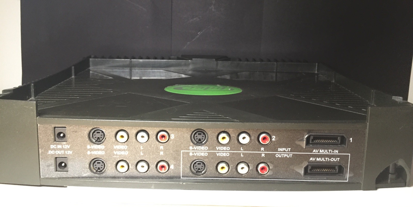 Intec System Xbox AV Selector Switch Model G8470 – Powers On, Tested, Vintage