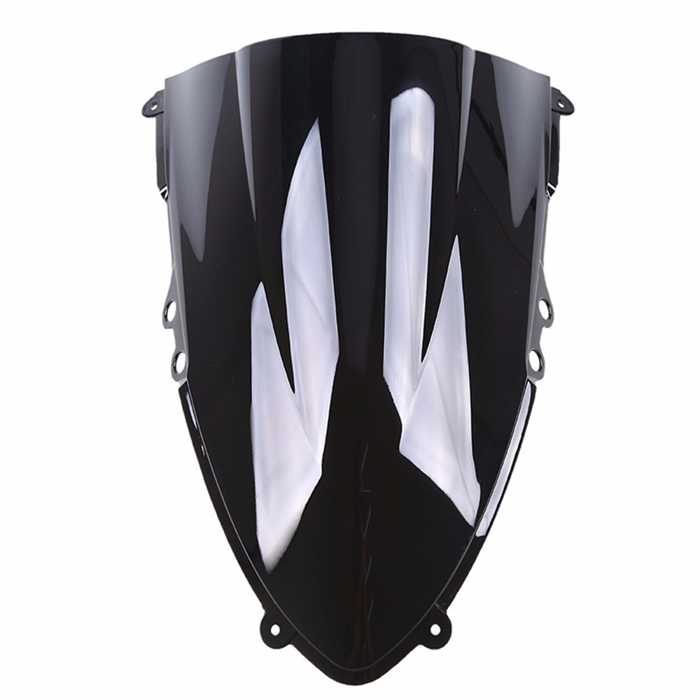 ABS Black Double Bubble Windscreen Windshield for Ducati 899 1199 All Years 2012