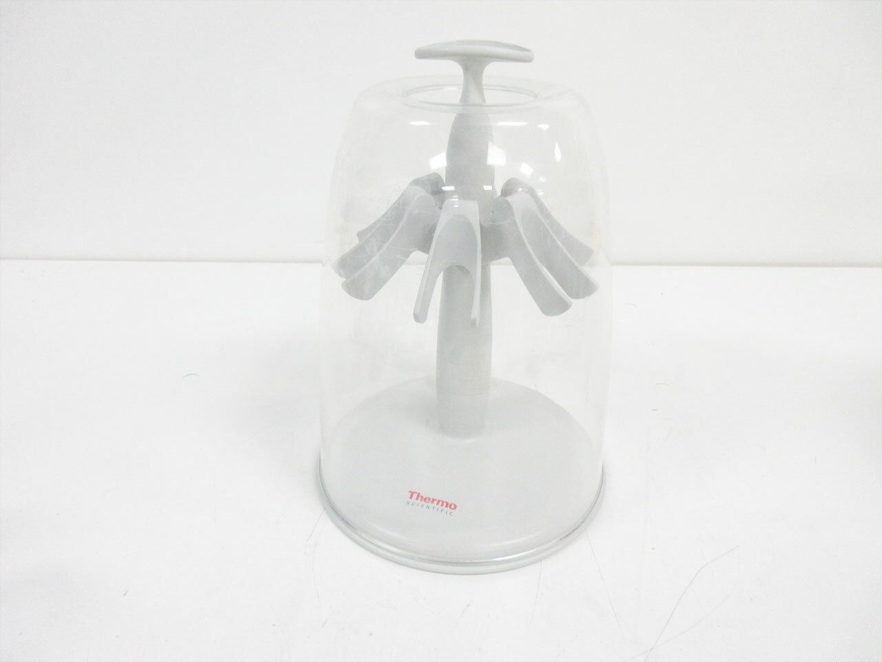 THERMO SCIENTIFIC 9420340 6 PIPETTE PIPET CAROUSEL STAND & COVER