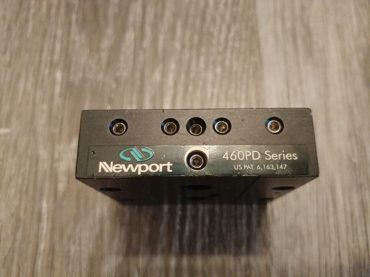 Newport 460PD-X Modular Linear Stage Peg Joining Dovetail 12.7mm Travel, used