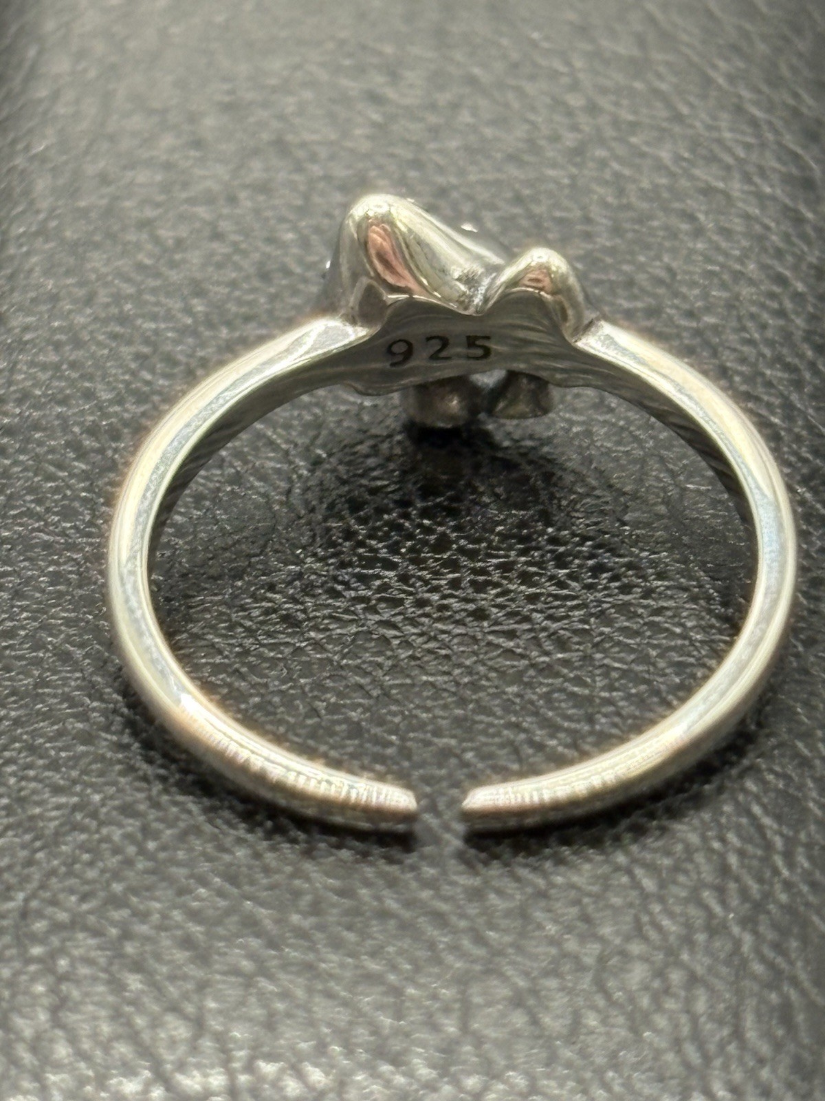 New Condition Sterling Silver Mushroom Toe Ring 925 B19
