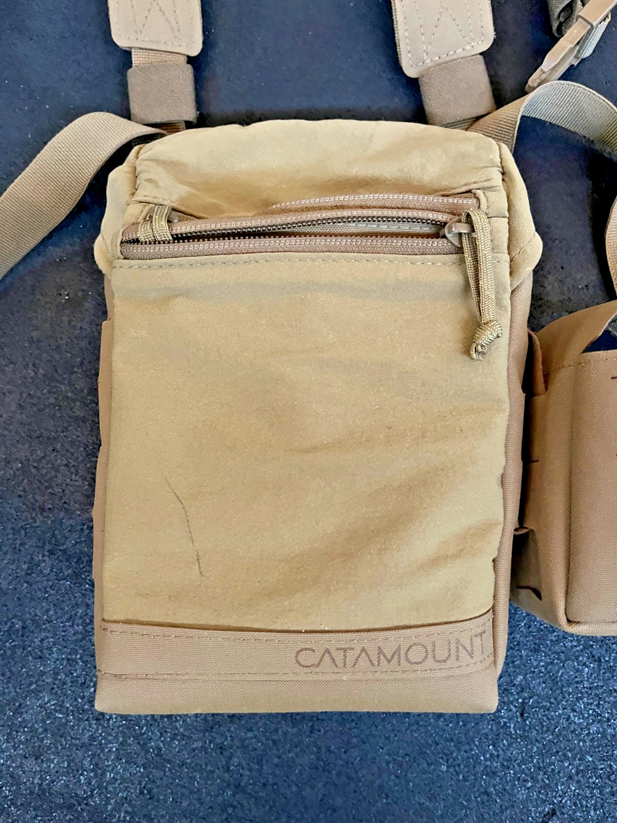 Catamount Bino Harness w/ Rangefinder Pouch - MEDIUM