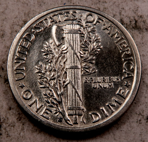 1916-S Mercury Dime ~ Gem BU ~ 90% Silver
