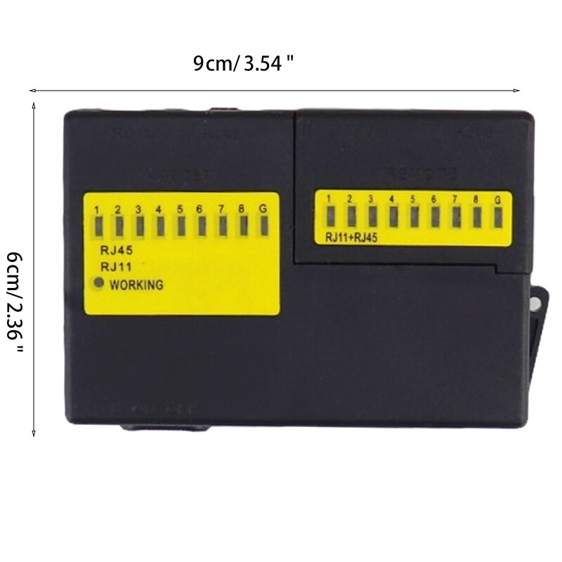 RJ45 Cable Lan Tester Ethernet CAT5 LAN Cable Tester Networking Tool