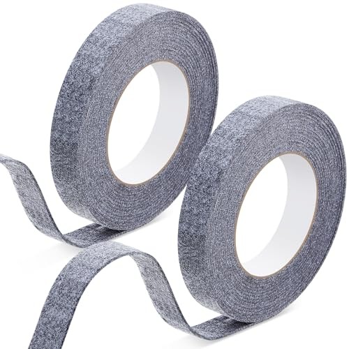 2 Rolls Multipurpose Felt Weatherstrip Seal Felt Strips for 5/8 Inch x 17 ft