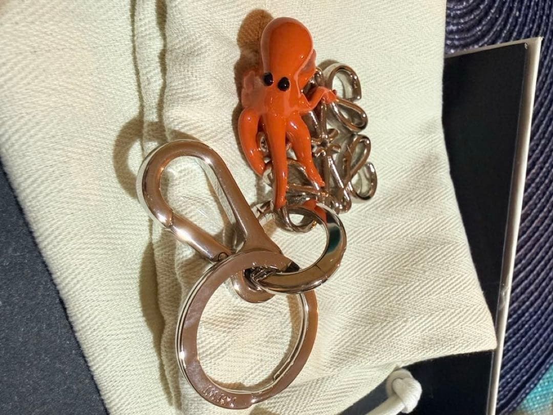 LOEWE Charm Octopus Keyring Snaz Fujita
