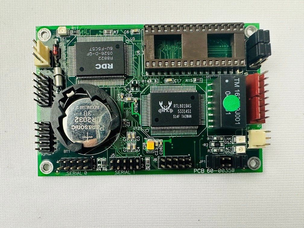 JK Microsystems 84-0120 Converter Board, 40MHz 186 Compatible Processor.