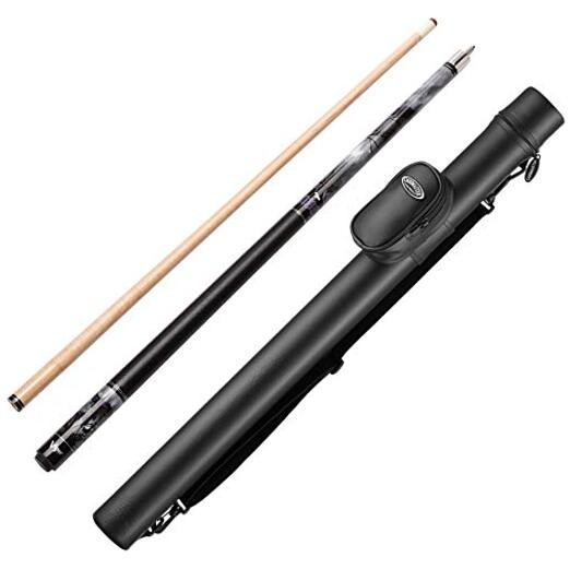 Underground Raven Cue and Casemaster Q-Vault Supreme Black Cue Case, Muti