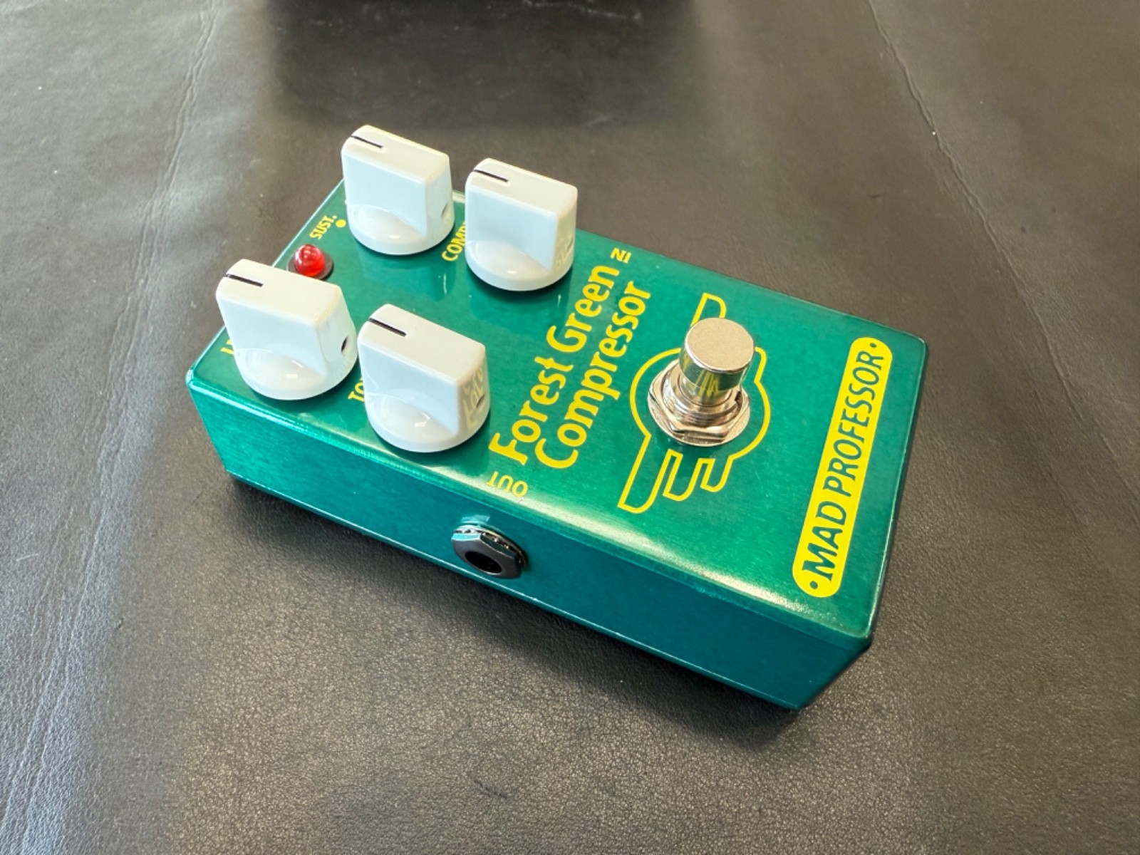 Mad Professor Forest Green Compressor Pedal- New!