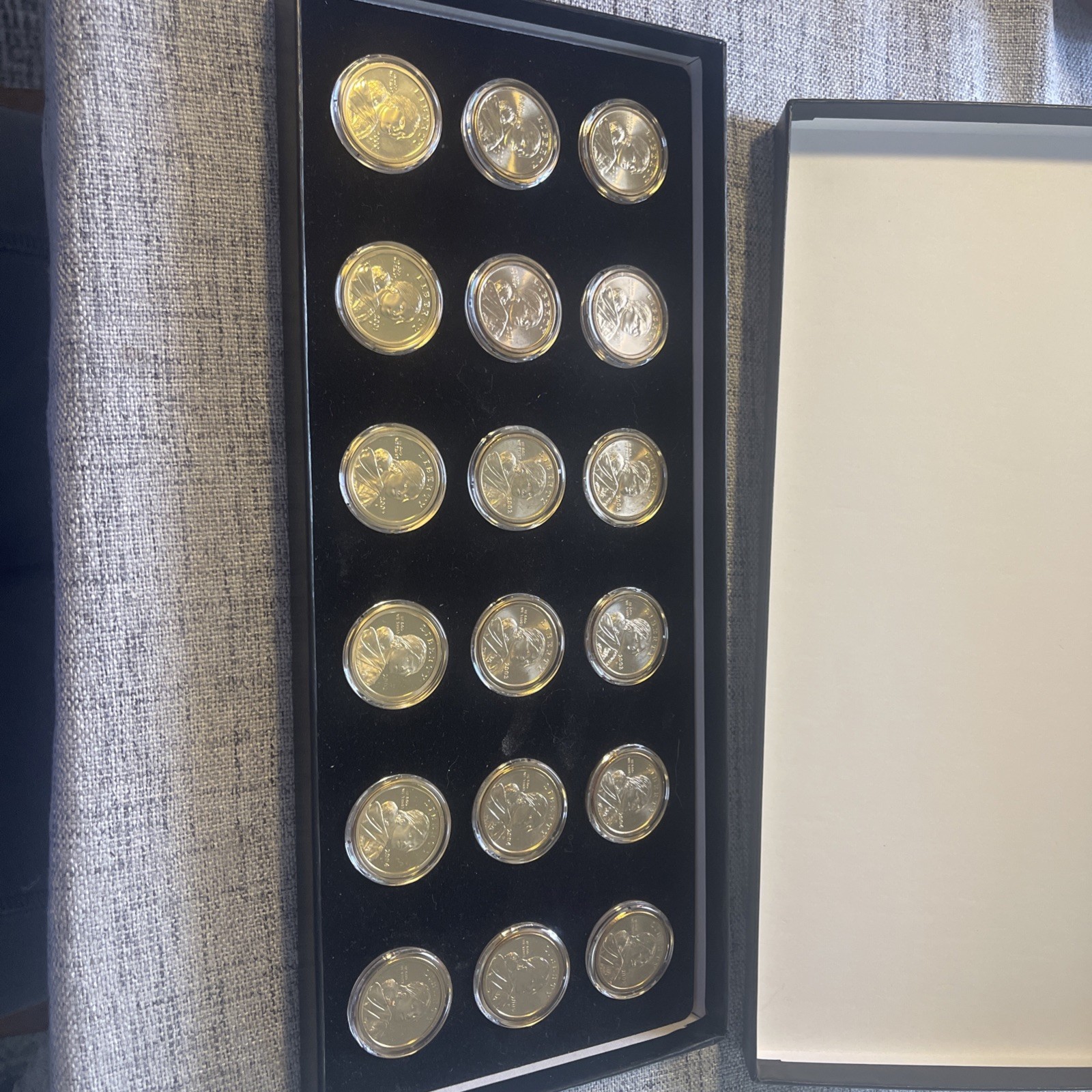 2000-2005 P D And S Sacagawea Dollar Set