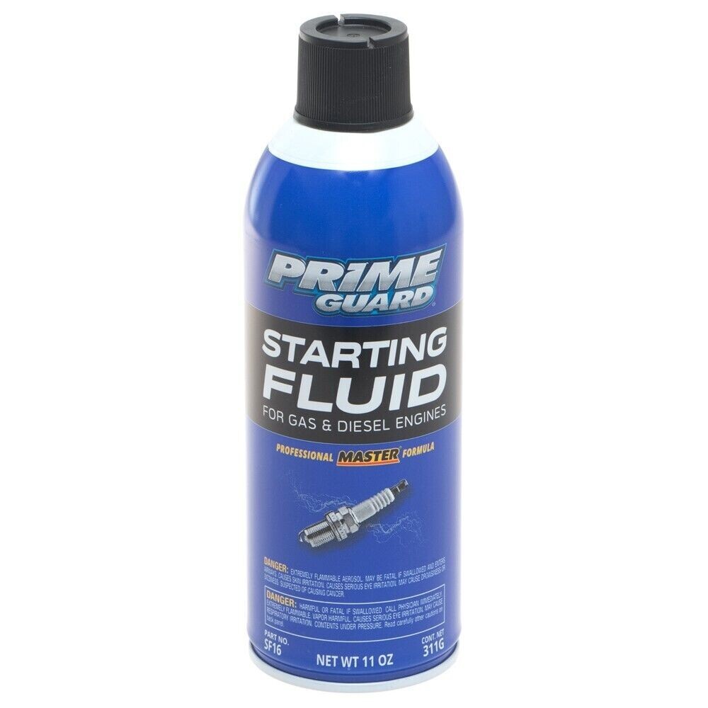 Prime Guard Master Formula Prime Starter Fluid, 11-Oz For Gas & Diesel Engines