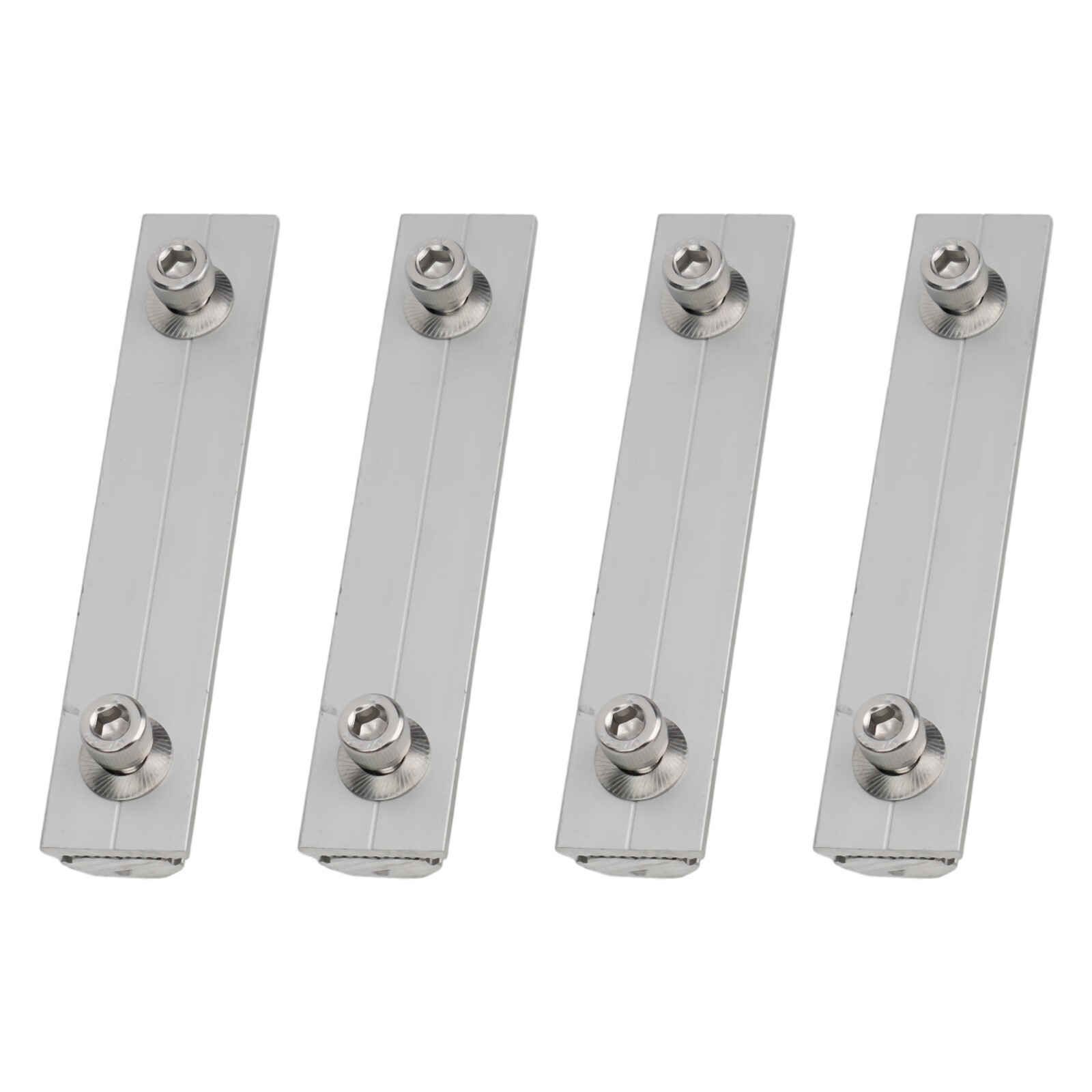 Aluminium Solar Module Rails Profile Connectors Mounting Connection Replacement