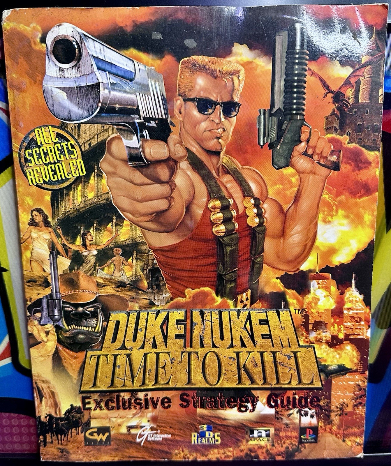 👨 Duke Nukem Time To Kill Exclusive Strategy Guide Authentic Official ✅
