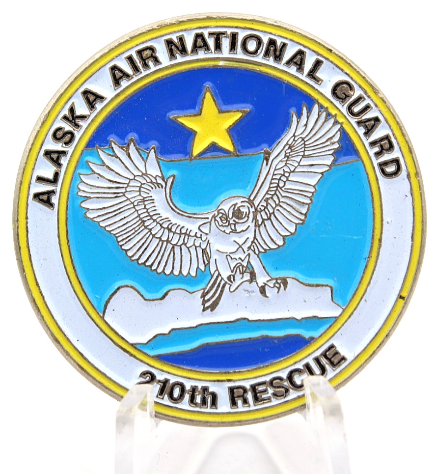 Alaska Air National Guard 210th Rescue Squadron Challenge Coin 1.5in