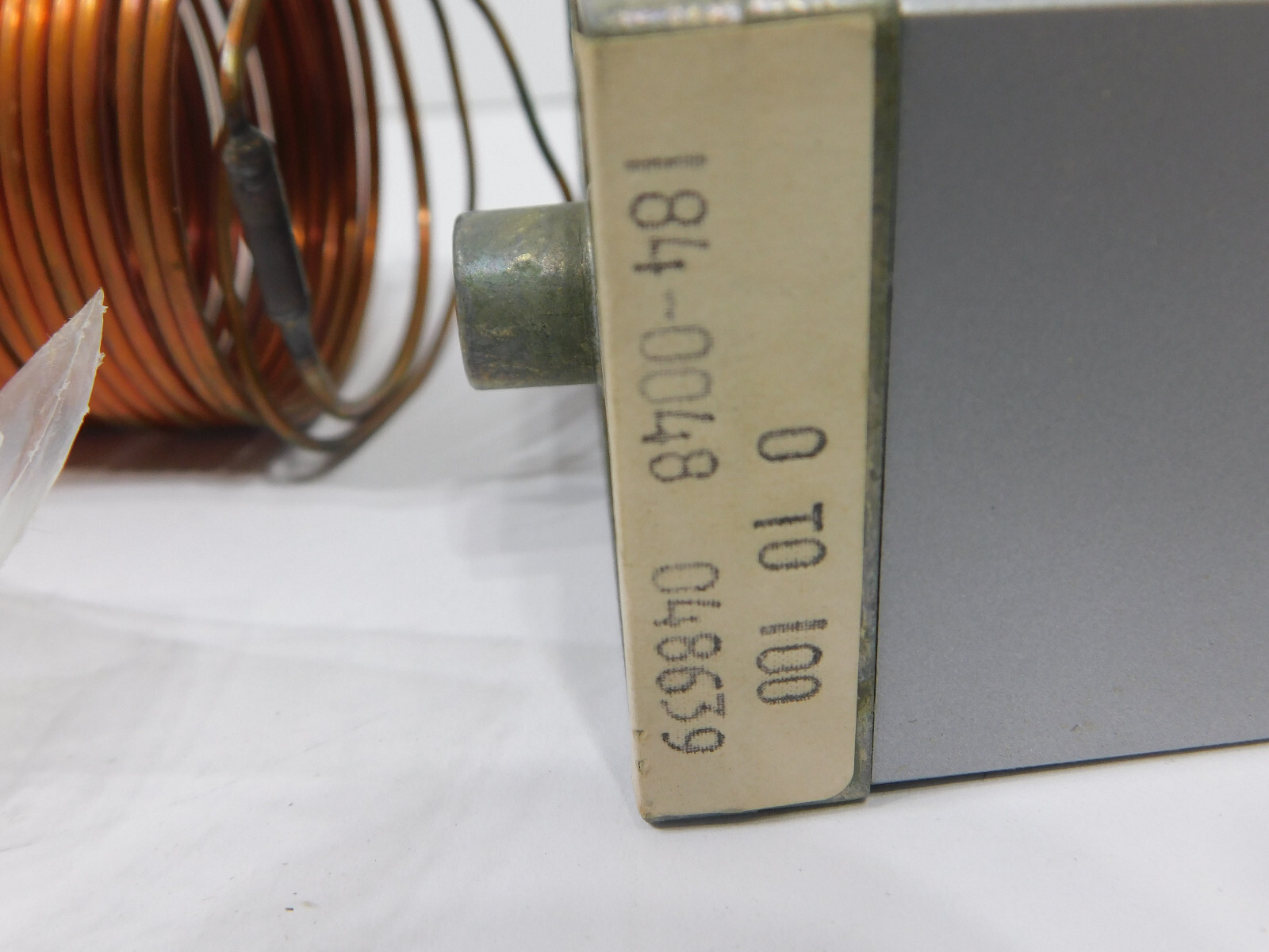 Powers Transmitter 184048 Model 048639 Type EM/HVG Range 0-100