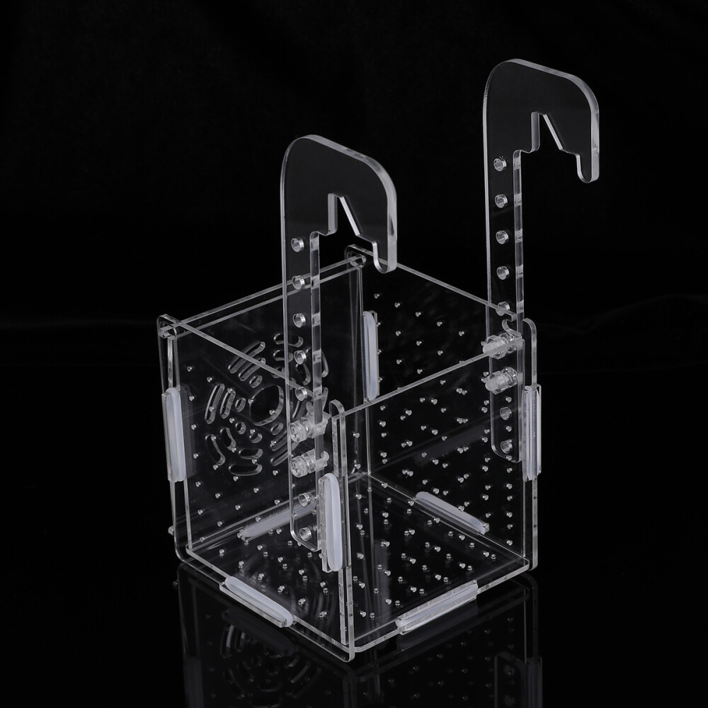 Fish Holder Incubator for Fish Betta Breeding Hatching Boxes Shrimp Holder