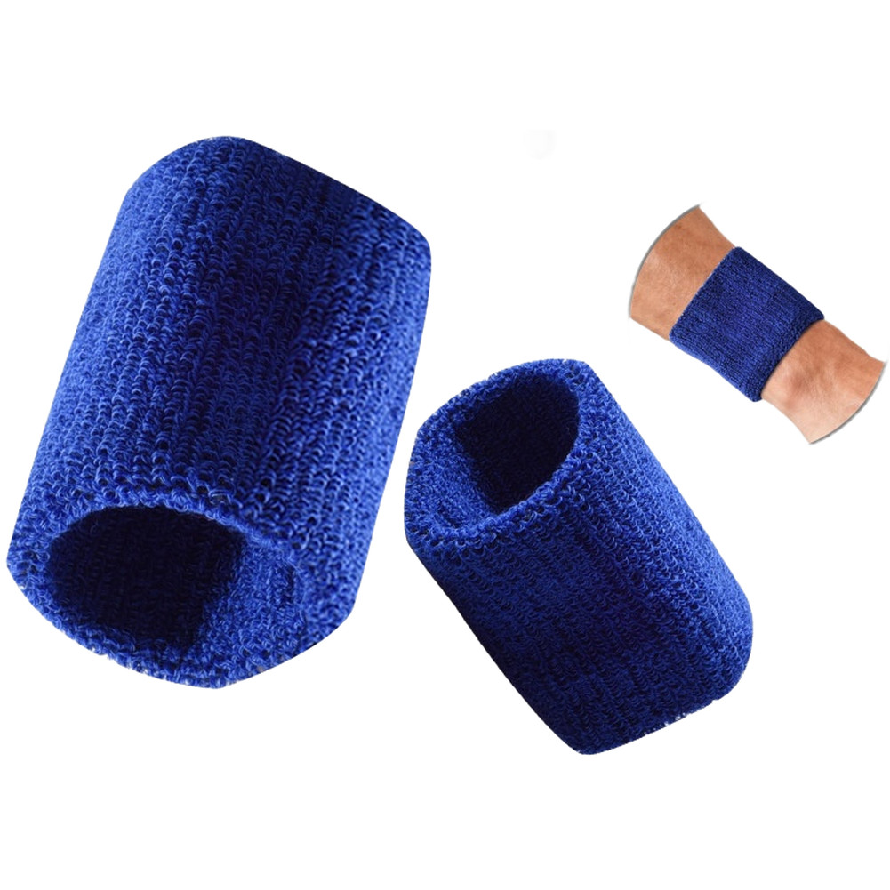 Sports Wristbands Cycling Wrist Guard For Basketball Court Sweat Absorption