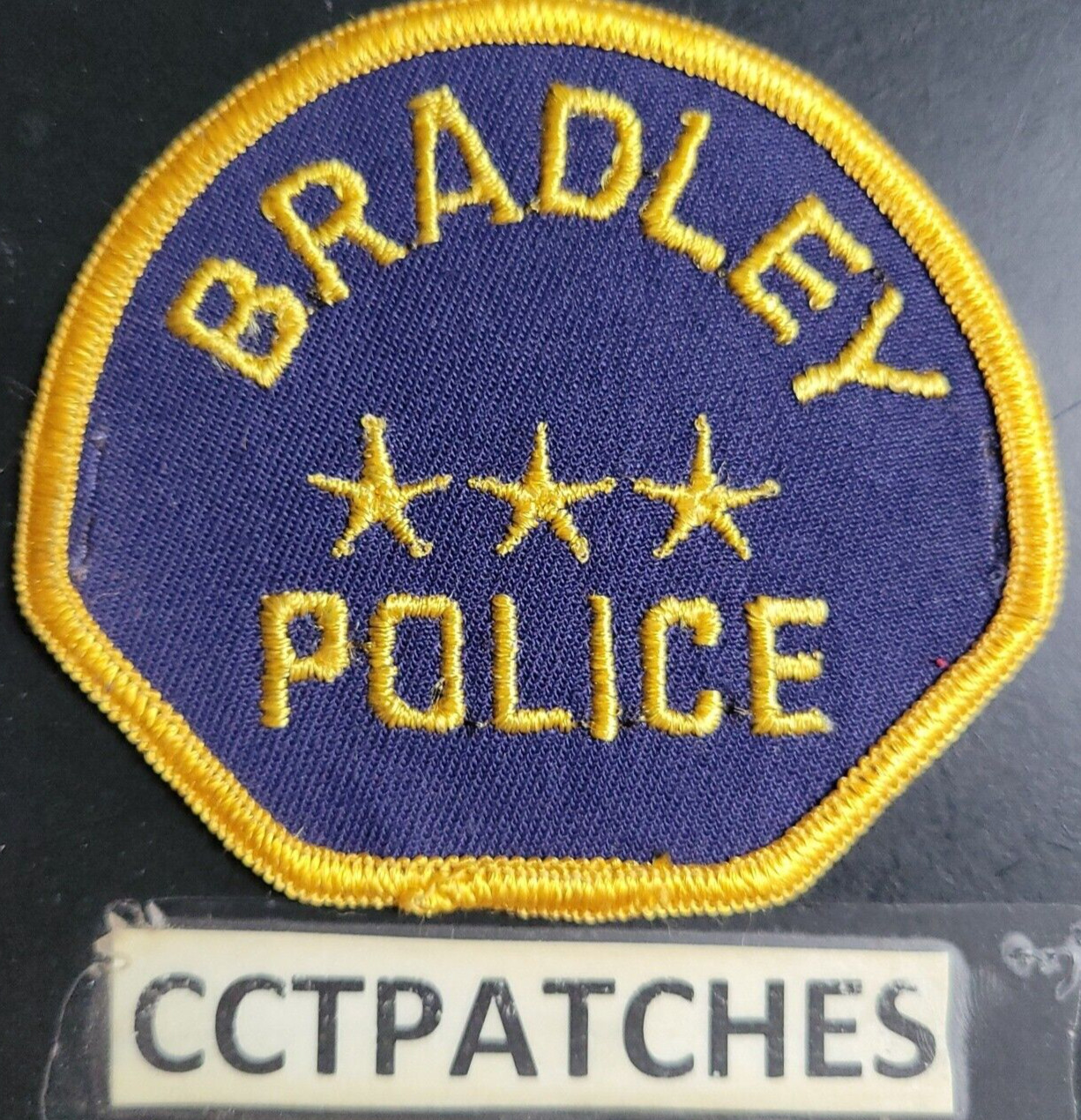BRADLEY, ILLINOIS POLICE SHOULDER PATCH IL