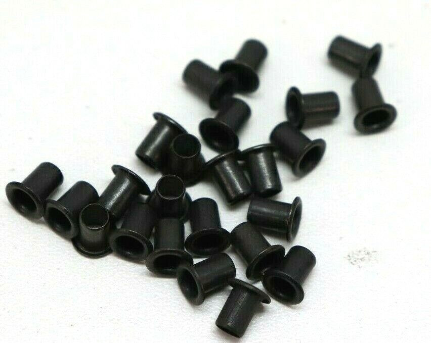 WWII US blackened Brass eyelet eyelets Set of 24 E713