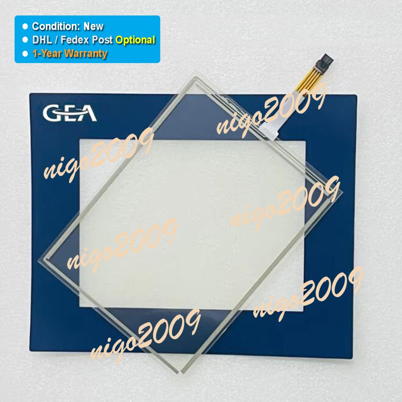 Fit for 5AP920.1043-K01 Touch Screen Digitizer Glass Panel Film Foil Overlay