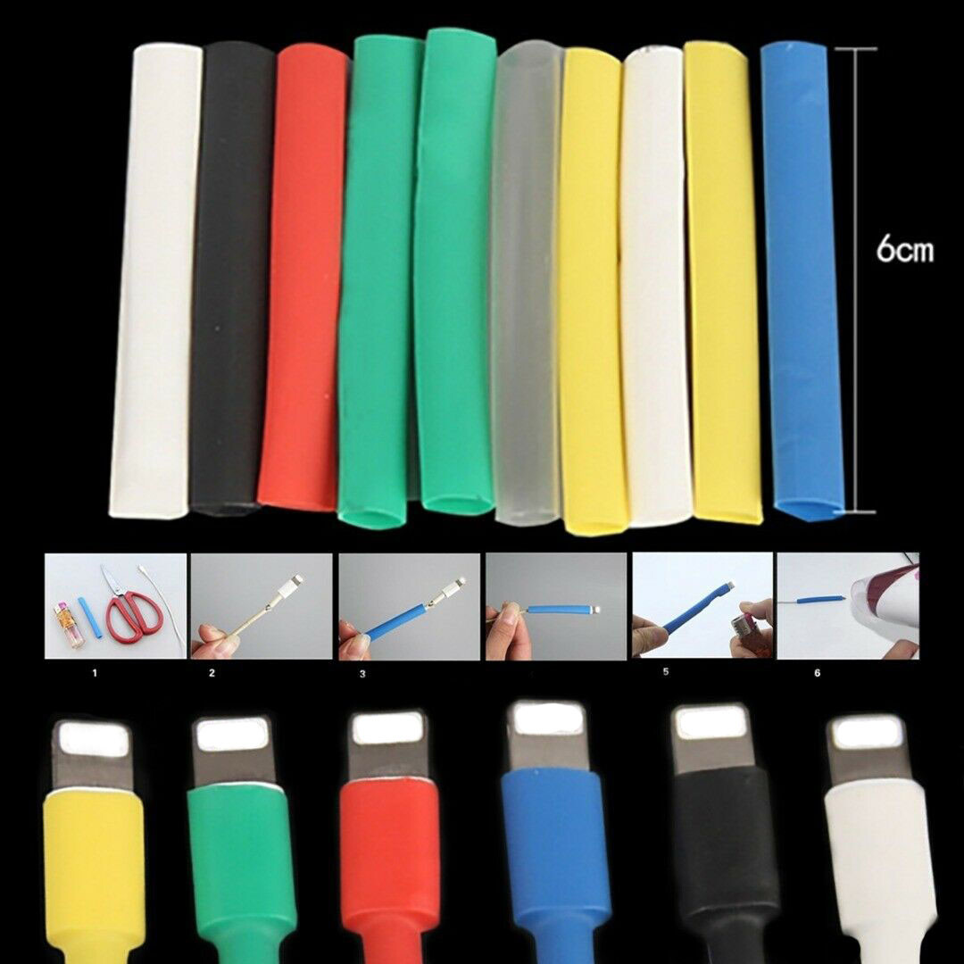 14x Protector Tube Saver Cover For Charger Cable USB Cord