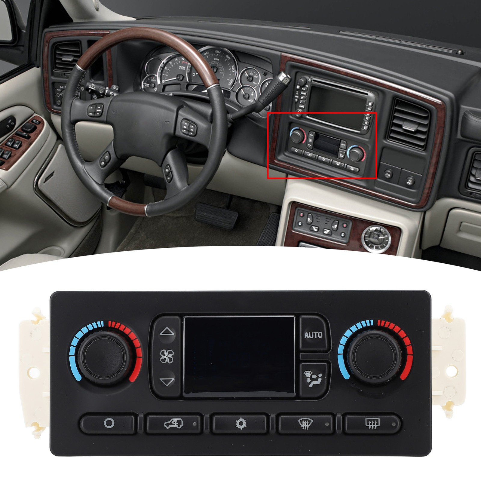 Stable Reliable Climate Control Switch Module Efficient For Trailblazer