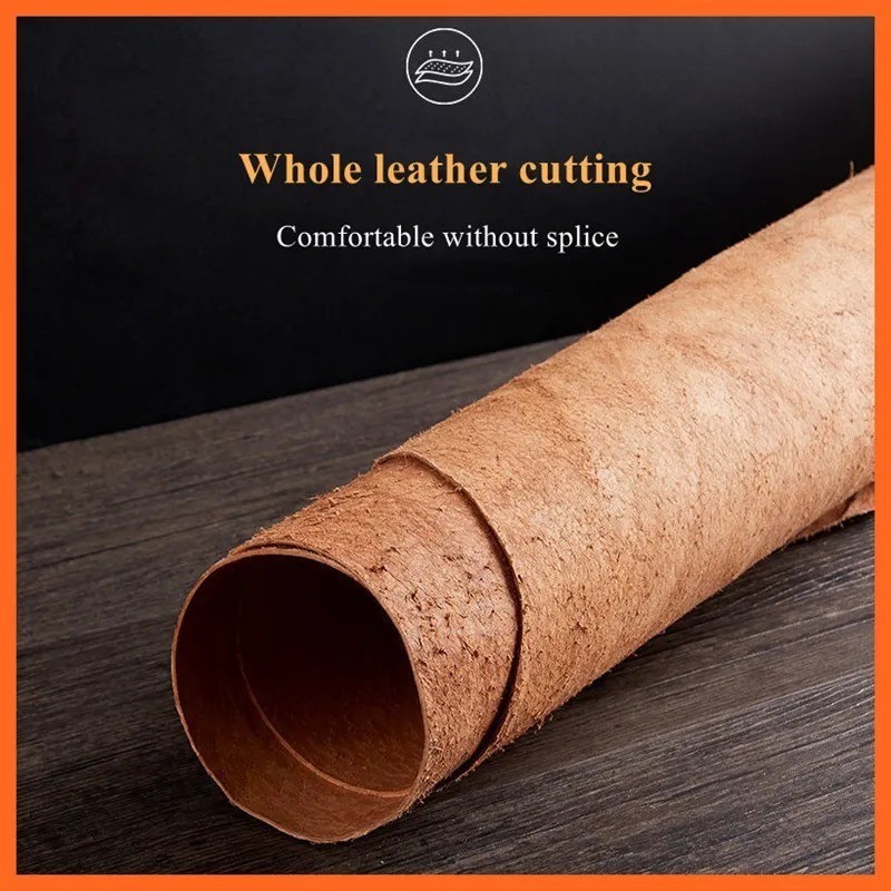 Real Cowhide Insole Leather Shoes Boots Shoe Inserts Soft Breathable Deodorant A