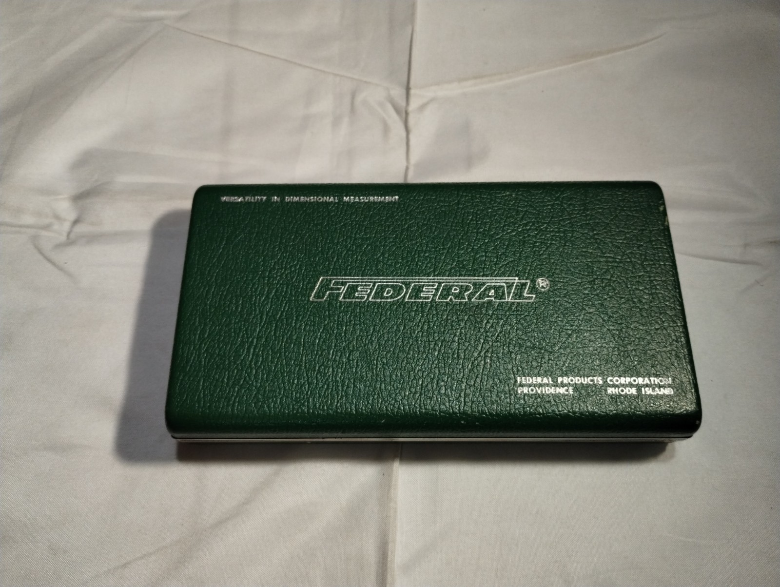 Federal 200P-1 Indicating Micrometer with Case - read