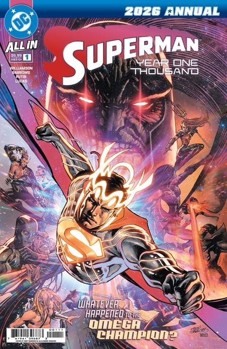 Superman Annual: Year One Thousand #1 (One Shot) (2026) (New) Choice of Covers